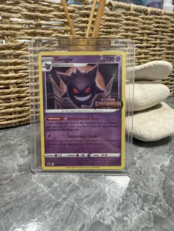 Gengar SWSH241 Lost Origin Holo Rare Prerelease Promo Pokemon Card NM - Image 1