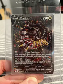 Pokemon TCG Giratina v Alt Art Lost Origin Full Art Card 186/196 - Image 1