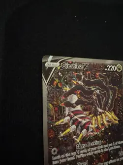 Giratina V Alt Art #186/196 Lost Origin Holo Pokemon Card TCG Pack Fresh NM+ - Image 4