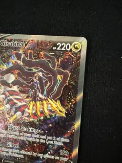 Giratina V Alt Art #186/196 Lost Origin Holo Pokemon Card TCG Pack Fresh NM+ - Image 5