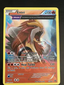 Entei 15/98 Ancient Origins Rare Holo Pokemon Card Ancient Orgins Mint Condition - Image 1