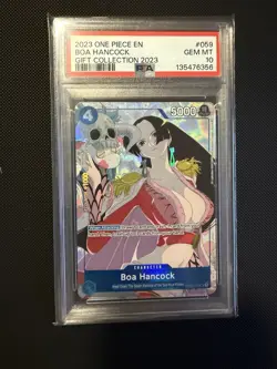 Boa Hancock (Gift Collection 2023) OP02-059 One Piece Promotion Cards - PSA 10 - Image 1