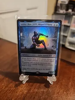 MTG - Spider-Man 2099, Miguel O'Hara - FOIL - Marvel's Spider-Man: Eternal-Legal - Image 1
