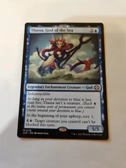 MTG - The Lost Caverns of Ixalan - Thassa, God of the Sea - NM - NF - Image 1