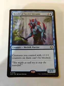 MTG - The Lost Caverns of Ixalan - Herald of Secret Streams - NM - NF - Image 1