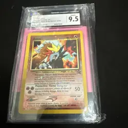 CGC 9.5 MINT+ Entei 2001 Black Star Promos 34 Reverse Holo Pokemon Card - Image 1