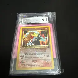 CGC 9.5 MINT+ Entei 2001 Black Star Promos 34 Reverse Holo Pokemon Card - Image 2