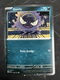 Pokemon TCG - Ascended Heroes - (ASC EN) - Gastly - 123/217 - Cosmos Holo Promo - Image 1
