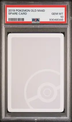 Japanese Pokemon Card 2019 Old Maid Spare Card PSA 10 93048346 - Image 1