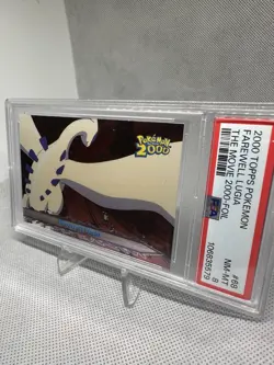 2000 TOPPS POKEMON THE MOVIE 2000 FOIL #68 FAREWELL LUGIA PSA 9 - Image 2