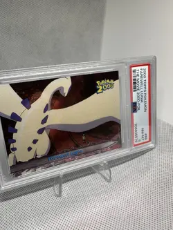 2000 TOPPS POKEMON THE MOVIE 2000 FOIL #68 FAREWELL LUGIA PSA 9 - Image 3