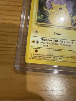 1999 Pokemon Base Set 58/102 Yellow Cheeks Pikachu CGC 10 GEM MINT - Image 4