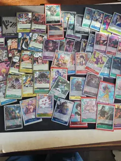 One Piece CCG/TCG, HUGE lot of over 60 Rare cards - Image 1
