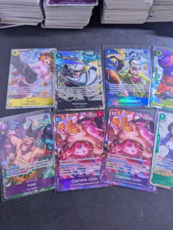 Huge One Piece CCG TCG Bulk Card Lot Rare Alt Art SR SEC OP 01-13 - Image 4