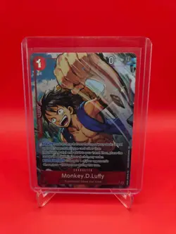 One Piece TCG English OP14-013 Monkey D Luffy Alt Art Parallel - Image 1