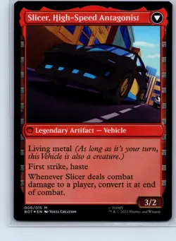 Universes Beyond: Transformers #6 Slicer, Hired Muscle Foil - Dual-sided - Image 2