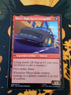 MTG - Slicer, Hired Muscle - Mythic -Transformers 6/15 - NM - Image 2