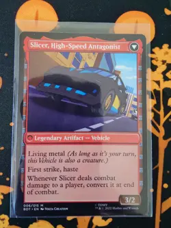 MTG - Slicer, Hired Muscle - Mythic -Transformers 6/15 - NM - Image 4
