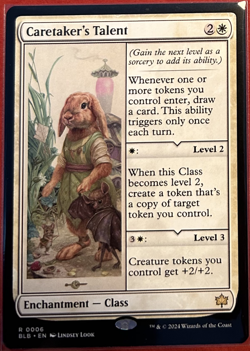 Magic: The Gathering Cards | Caretaker's Talent #6 Bloomburrow - NM - Image 1