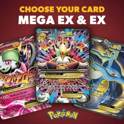 Pokemon Mega EX Gallery: Choose Your Card! Ultra Rare English Near Mint NM - Image 1