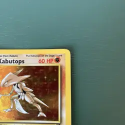 Kabutops 9/62 Pokemon Card TCG Fossil Set Unlimited Holo Rare - Image 4