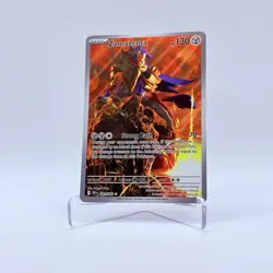 Zamazenta 201/182 Destined Rivals Illustration Rare Full Art Pokemon TCG Card NM - Image 4
