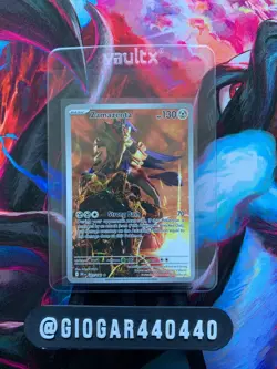 Pokemon TCG Zamazenta 201/182- Destined Rivals- Illustration Rare- Pack Fresh-NM - Image 1