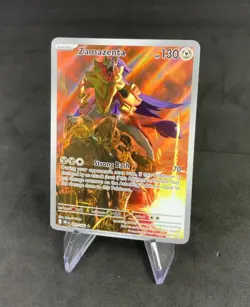 Zamazenta 201/182 Illustration Rare Holo - Pokemon TCG Card Destined Rivals NM+ - Image 2