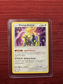Shining Arceus 57/73 Shining Legends Holo NM+ Pokemon TCG - Image 1