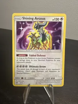 Shining Arceus 57/73 Shining Legends Holo Pokemon TCG - NM - Image 1