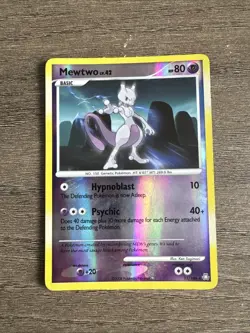 Pokemon Mewtwo TCG Legends Awakened Holo Card 11/146 Rare - Image 1
