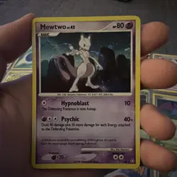 Pokemon Mewtwo TCG Reverse Holo Rare Card 11/146 Legends Awakened LP-NM - Image 1