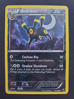 Umbreon - 61/108 - Reverse Holo - B&W: Dark Explorers *NM* Near Mint TCG POKEMON - Image 1
