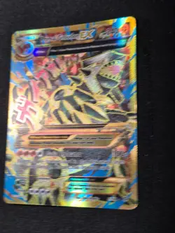 Pokemon Card Primal Groudon EX 97/98 Full Art Gold FA Ancient Origins LP 2015 - Image 4