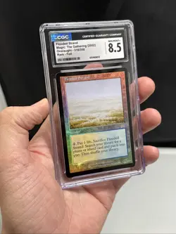 Flooded Strand (316/350) Onslaught FOIL (very Rare!) Graded CGC 8.5 - Image 3