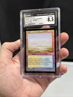 Flooded Strand (316/350) Onslaught FOIL (very Rare!) Graded CGC 8.5 - Image 4