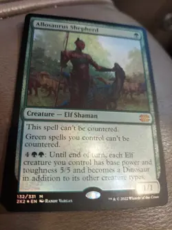 Allosaurus Shepherd Double Masters 2022 Foil - Image 1