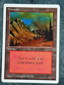 MTG Unlimited Land Full 15 Card Set Magic the Gathering 1993 - Image 4