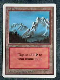 MTG Unlimited Land Full 15 Card Set Magic the Gathering 1993 - Image 5