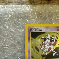 Pokemon TCG Jungle Mr. Mime 6/64 Holo 1st Edition - Image 5