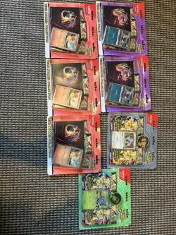 Pokemon TCG Ascended Heroes Tech Sticker Collection x5 + Erika & Larry’s pack - Image 1