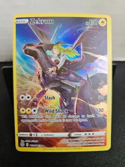 Pokemon TCG Zekrom TG05/TG30 SWSH09 Brilliant Stars Trainer Gallery Holo - Image 1