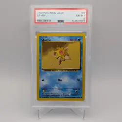 Staryu 65/102 Base Set PSA 8 NM-MT FRESH CERT Graded Pokemon Card TCG 1999 WOTC - Image 1