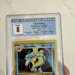 CGC 8 NM/MINT ✨ - Gyarados 006/102 Base Set Holo - 1999 Pokemon - Image 2