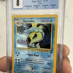 CGC 8 NM/MINT ✨ - Gyarados 006/102 Base Set Holo - 1999 Pokemon - Image 4