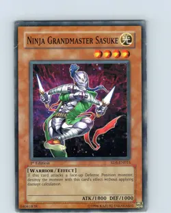Yu-Gi-Oh TCG Ninja Grandmaster Sasuke SD5-EN015 1st Edition Common Played MP - Image 1
