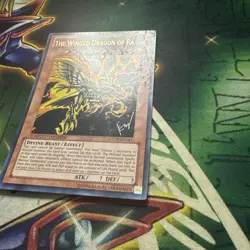 Yugioh! The Winged Dragon of Ra JUMP-EN045 Ultra Rare Limited Edition MP - Image 2