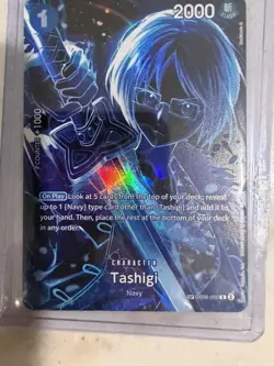 IN STOCK One Piece English Tashigi SP OP06-050 Parallel Legacy of the Master NM - Image 1