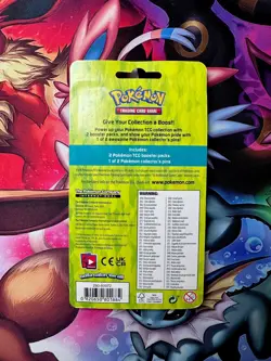Pokemon TCG ~ Sword & Shield Darkness Ablaze Blister Pack w Mawile/Tyranitar Pin - Image 2