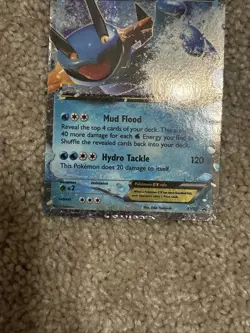 Pokemon Swampert EX Black Star Promos Holo Card XY55 - Image 4